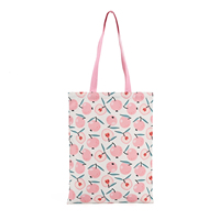 Sac fourre-tout en coton imprimé avec logo personnalisé de haute qualité, grande capacité, multifonction, vente en gros, cadeau promotionnel écologique