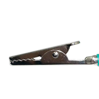 Klip buaya kustom harga OEM lebih murah dengan kabel silikon