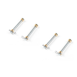 ชุดเปลี่ยนหมุดบานพับประตูเหล็กสีเงิน 4 ชิ้น สำหรับมัสแตง 1979 1993 - Product Image 3