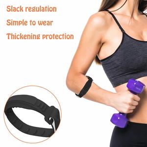 Deportes Running Jumpers Baloncesto Silicona Rodillera Tendón Rodillera <span class=keywords><strong>Soporte</strong></span> <span class=keywords><strong>Banda</strong></span> rotuliana - Product Image 2
