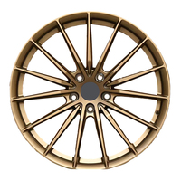 Nouvelle jante en alliage forgé concave de 17, 18 et 19 pouces, 5*112 5*114.3 PCD, construction en acier pour voitures particulières Honda, BYD, Toyota, VW