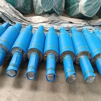 Rouleau de rechange et rouleau de travail sur mesure OEM de haute précision, grand diamètre, robuste, pour laminoir à froid