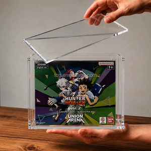 Boîte de présentation en acrylique TCG pour BANDAI Union Arena Kaiju No. Boîte de 8 paquets de boosters UA28BT TCG JAPON avec étui de protection en acrylique magnétique - Product Image 6