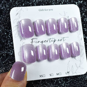 Prensa hecha a mano en las <span class=keywords><strong>uñas</strong></span> <span class=keywords><strong>cortas</strong></span> pintadas a mano 10 Uds ataúd cuadrado ojos <span class=keywords><strong>de</strong></span> gato diseño <span class=keywords><strong>Uñas</strong></span> acrílicas <span class=keywords><strong>cortas</strong></span> <span class=keywords><strong>uñas</strong></span> prensa al por mayor - Product Image 6