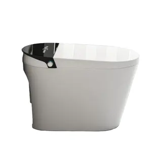 新款落地组合式马桶和坐浴盆即时热安装陶瓷虹吸一体式智能马桶