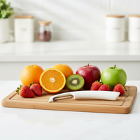 Handmatige multifunctionele fruit- en groenteschiller met gekarteld roestvrijstalen mes, metaal, 17,5 cm - Gemakkelijk schoon te maken, vaatwasmachinebestendig