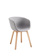 Sillón de Estilo Nórdico con Acabado de Madera, Silla de Escritorio para Tienda de Té de Burbujas, Cafetería, Recepción y Comedor