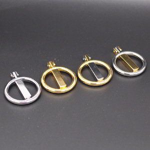 Minimalist Furniture Handle Ring Zinc Alloy Cabinet <b>Drawer</b> Door Hardware Gold <b>Silver</b> A2110 Durable - Product Image 2