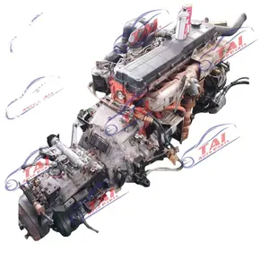 Fabriek Gemaakte Gebruikte Motor Past Isuzu 6hh1, 6h 1T, 6he1, Dieselmotor 8.226l
