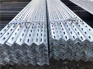 Barra Angolare Perforata in Acciaio Zincato, Profilo a <span class=keywords><strong>L</strong></span>, Angolare in Ferro al Carbonio con Fori - Product Image 5