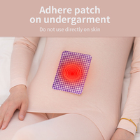 Patch chauffant jetable auto-activé pour les crampes menstruelles, chauffe-corps adhésif activé par l'air, fabrication OEM personnalisée