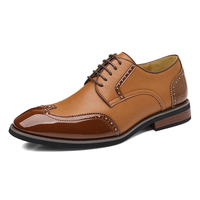 Chaussures habillées de luxe en cuir souple pour hommes, grandes tailles, pour affaires, bureau, mariage, confortables, décontractées, en cuir, grandes pointures 48