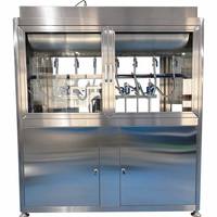 Machine de remplissage automatique de liquides par gravité contrôlée par PLC HuiMing CYGZ-0A 220V/110V pour bouteilles en plastique, eau, cosmétiques, produits chimiques