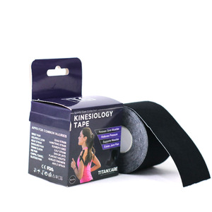 YOUNGSON Free Sample Custom Printed 5m 5cm Waterproof Kinesiology Tape Cotton Cloth <b>Athletic</b> <b>Support</b> With Unique Printed Pattern - Product Image 3