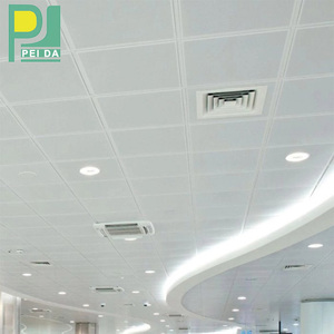 Hoja decorativa de 60*60cm de techo suspendido de aluminio con capacidad antioxidante fuerte - Product Image 3