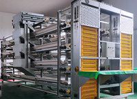 Meilleur Prix Cages Automatiques en Batterie pour Poules Pondeuses d'Élevage de Volaille