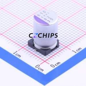35SVPF82M ตัวเก็บประจุแบบแข็ง SMD, ขนาด D8xL11.9 มม. ( ความจุ: 82uF ) ( ความแม่นยำ: 20% แรงดันไฟฟ้าที่กำหนด: 35V ) - Product Image 1