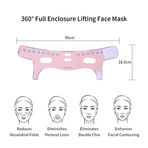 Maschera Modellante Viso Morbida ed Elastica, Fascia Snellente a V, Benda Lifting Viso per Bellezza Domestica - Vendita all'Ingrosso - Product Image 4