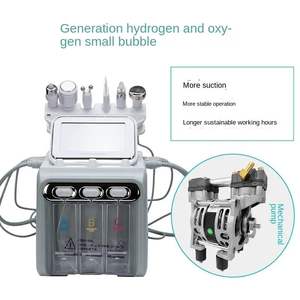 Équipement de beauté pour le <span class=keywords><strong>visage</strong></span> de haute qualité à bas <span class=keywords><strong>prix</strong></span>, 6 en 1, jet d'hydrogène, microdermabrasion, hydro-aqua peeling, salon, soin du <span class=keywords><strong>visage</strong></span> à domicile - Product Image 4