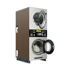 خدمة ذاتية عالية الكفاءة مع دفع العملات المعدنية والبطاقات والتطبيقات _ مجموعة الغسالة والمجفف للاستخدام التجاري - Product Image 4