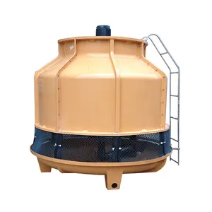 Round Counter Flow FRP Fiberglass Open Type Industrial Water Evaporative Condenser Open Cooling Tower Price List