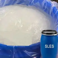 Vente en gros de SLES 70% de qualité industrielle de la marque ZhongJin, matière première détergente, fût plastique de 170 kg, MOQ 1 TONNE, Shandong Chine, fiable