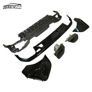 G26 Coupe <span class=keywords><strong>M440</strong></span> ABS negro brillante difusor trasero parachoques trasero labio y puntas de escape parachoques delantero labio para <span class=keywords><strong>BMW</strong></span> 4 Series G26 - Product Image 5