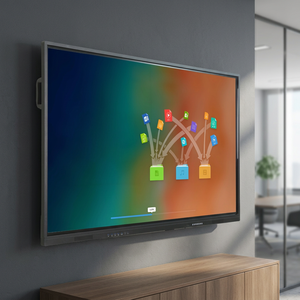 Pizarra Digital Interactiva con Pantalla Táctil Todo en Uno para Conferencias y Aulas, de 65, 75 y 86 Pulgadas, Panel Plano LCD para Uso en Oficinas - Product Image 4