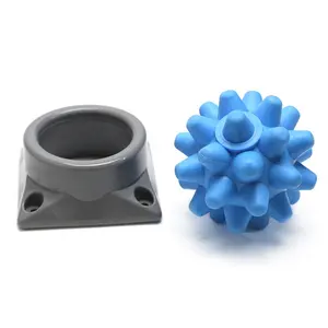 Mão Massageador Spiky Massagem Bola Muscular Relaxamento Fascia Rumble Hedgehog Bola De Massagem De Yoga Duro Spikey MassageBall Rolo