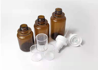 Cosmétiques en vrac 120mL 60mL 30mL crème Lotion pompe Essence Toner verre bouteille pot 50g