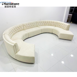 Anseer Hochwertiges Luxus-L-förmiges Sofa mit Guifei-Sessel im Designer-Stil für Villen zum Fabrikpreis - Product Image 1