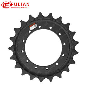 Звездочка ходового механизма для экскаваторов <span class=keywords><strong>Hitachi</strong></span> EX80U/EX80-5/ZX80/ZX85, замена гусеничной звездочки, сталь 50MnB, FL - Product Image 4