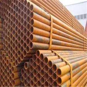 ASTM Q235B Round Steel Pipe A106 Carbon Welded Steel Pipe 0.5mm 1mm 1.5mm 2mm Thickness Best Price