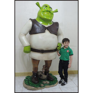 Escultura de Resina de Tamaño Real de Personajes de Dibujos Animados para Decoración de Jardín al Aire Libre, Estatua de <span class=keywords><strong>Shrek</strong></span> de Fibra de Vidrio Personalizada de Fábrica para la Venta - Product Image 6