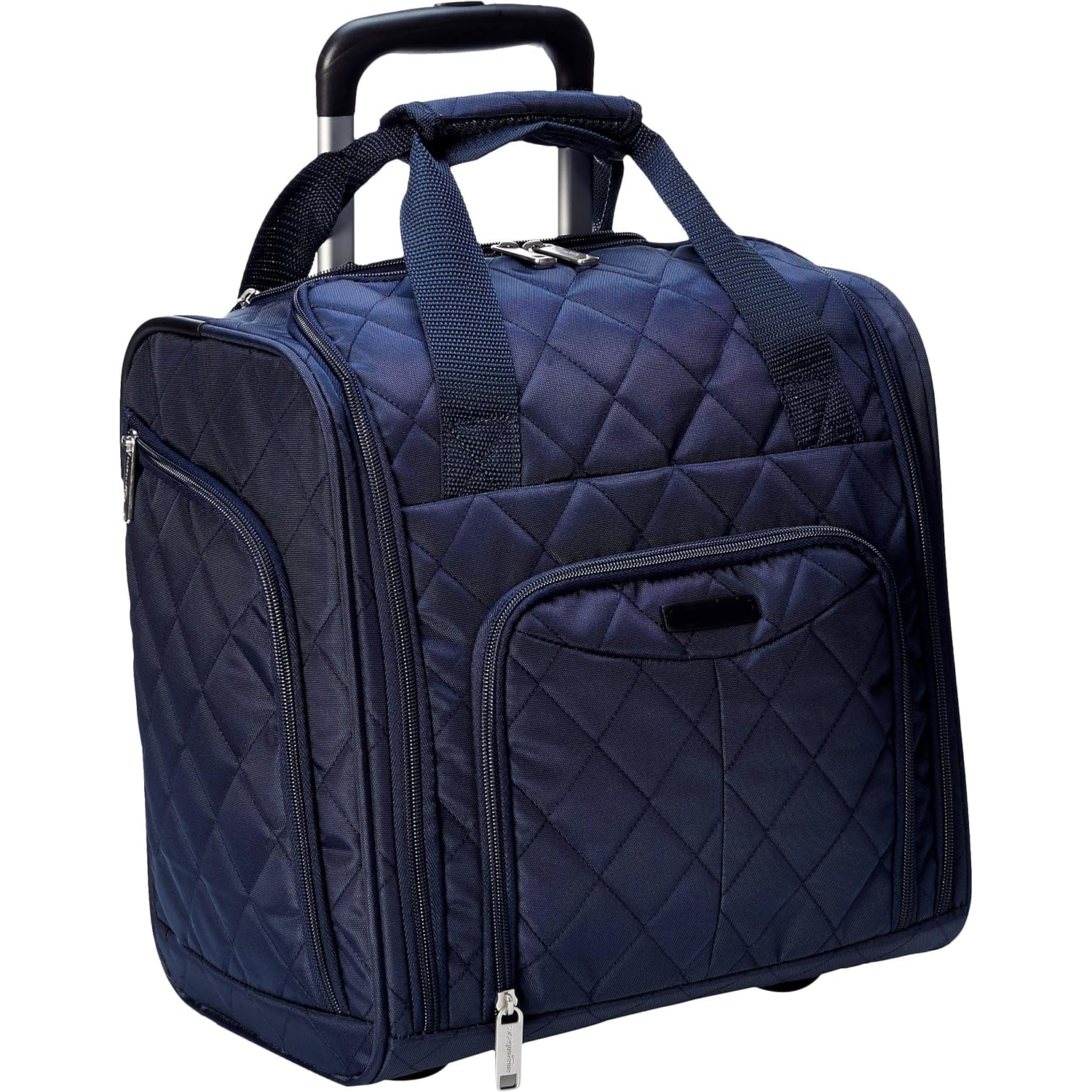 Factory Customized Underseat Carry On Rolling Travel Luggage Bag With Wheels 16 Inches Grey Color Luggage Travel Bags