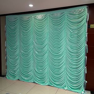 Свадебный фон из ткани в форме ряби, занавес для сцены, украшения стен, свадебный фон, шторы - Product Image 4