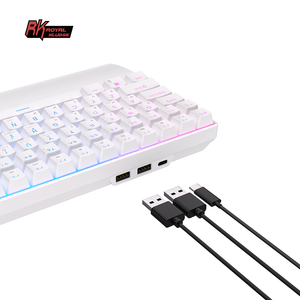 Royal Kludge คีย์บอร์ด Hotswap RK96ไร้สาย,คีย์บอร์ด96คีย์เหมาะกับการทำงานพร้อมที่รองข้อมือคีย์บอร์ดเล่นเกมกลไกคีย์บอร์ดรัสเซีย - Product Image 6