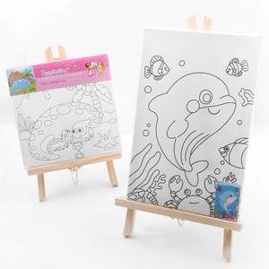 Keep Smiling Cavalletto Pieghevole Portatile da 50 cm in Legno per Esposizione da Tavolo, per Schizzi, Pittura a Olio e Acquerello, Cavalletti Artistici per Artisti - Product Image 5