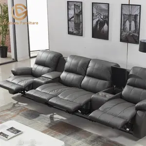 Factory Lower Price Massage Smart Couch Family Cinema Living Room Small Unit Sofa