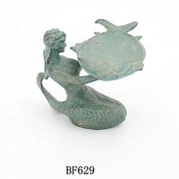 Vente en gros Mangeoire à oiseaux en fonte Lapin Bain unique Nouveau design Mangeoire à oiseaux décorative en métal pour le jardin Bain pour l'extérieur
