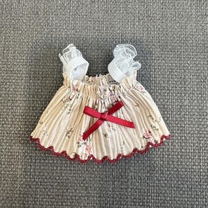 ชุดเดรสสุนัขเชลลี่กุหลาบ13ซม. ตุ๊กตาผ้ากำมะหยี่ลายการ์ตูนจี้ของเล่นเครื่องประดับขายส่งเปลือกหอยและเสื้อผ้า - Product Image 6