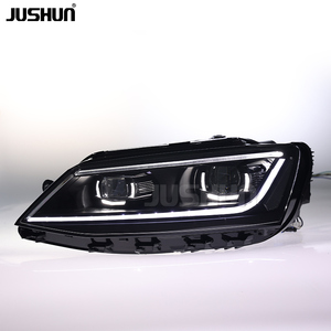 Ensemble de phares LED modifiés JUSHUN pour VW Jetta/Sagitar MK6 2012-2018, lampe de voiture, clignotant - Product Image 3