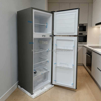 Réfrigérateur domestique double porte C 138L, réfrigération et congélation, conservation des aliments, en stock