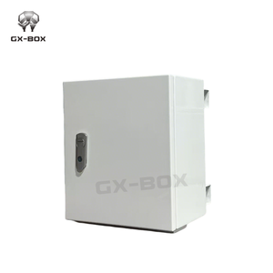Caja de Distribución Eléctrica para Exteriores IP54, Impermeable, con Recubrimiento en Polvo, Caja Metálica para Electrónica, Panel de Control - Product Image 1