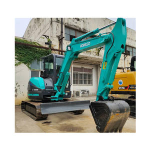 Miniexcavadora Usada Kobelco SK55SR Original de Japón, SK 55 SR, 5 Toneladas, 5T, 5.5 Toneladas, 5.5T, Excavadora de Orugas - Product Image 3