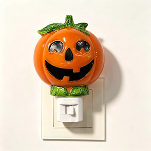 Lámpara Decorativa de Pared con Forma de Calabaza de Halloween, Giratoria 360°, con Certificación UL, para Interiores - Product Image 6