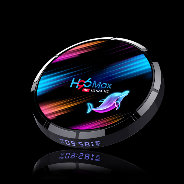 Best H96 MAX X3 Android 9 Home TV Box 4GB 32GB Amlogic S905X3 2.4G/5G Dual Wifi BT4 1000M 8K Media Smart TV Box