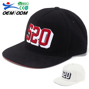 Gorra Snapback Negra Clásica de Algodón, Nueva Moda al por Mayor, con Logotipo Bordado Personalizado, Gorra Deportiva Blanca para Hombre y Mujer - Product Image 1