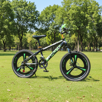 Nouveau vélo de montagne pour garçons, vélo enfant à une vitesse avec roues intégrées pour garçons