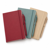 Offre Spéciale Nouveau Style Carnet à Sangle A7, Agenda de Poche A6 en Cuir PU, Journal Étudiant A5, Carnet Épais, Fournitures de Bureau Personnalisables